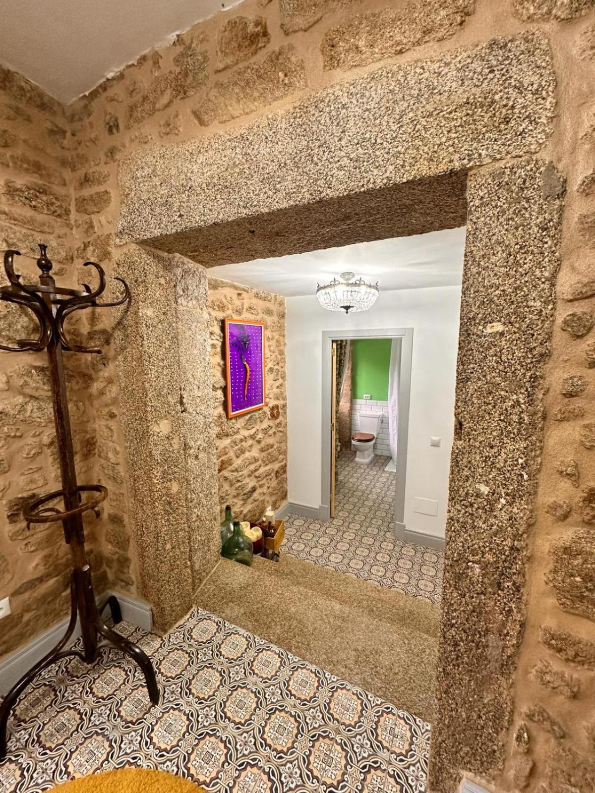 شقة A Casa Da Parrula سانتياغو دي كومبوستيلا المظهر الخارجي الصورة